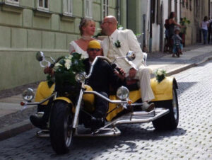 Trike-Hochzeit in Torgau